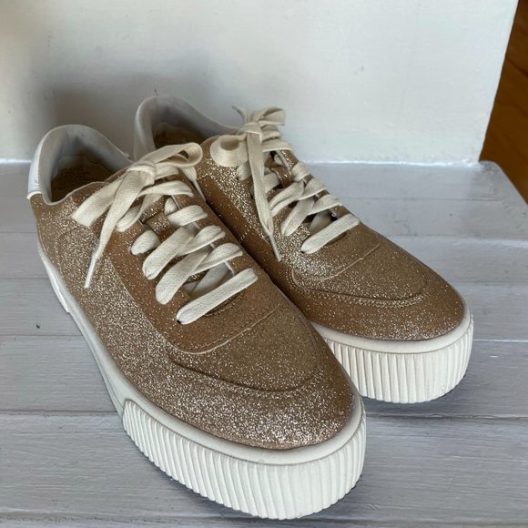 Mix No.6 Gold platform sneakers - Picture 6 of 9